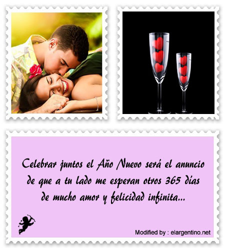 tarjetas románticas para enviar en año nuevo a mi amor